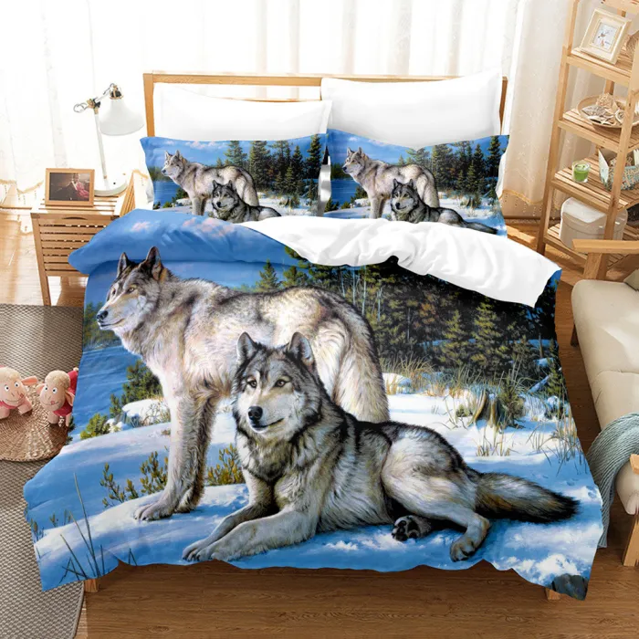 Wolf Lovers Bed Set