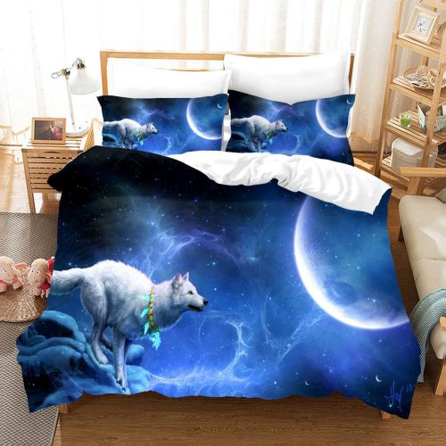 Wolf Cosmic Bed Set