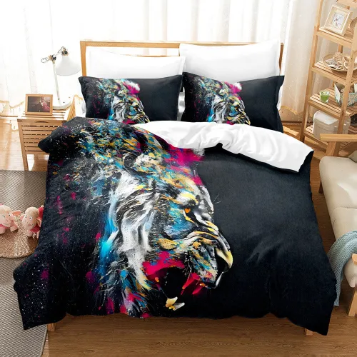 Roar Lion Bed Set