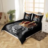King Crown Lion Bed Set