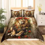 Fairy Lion and Rose Bed Set