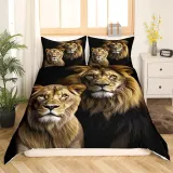 Lion Couple Bed Set