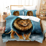 Lion Pattern Bed Set