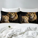 Lion Couple Bed Set