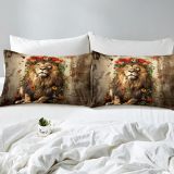 Fairy Lion and Rose Bed Set