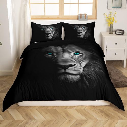 Lion Pattern Bed Set