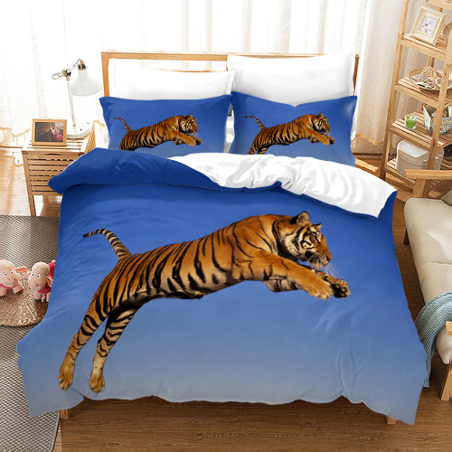 Jumping Tiger Bed Set
