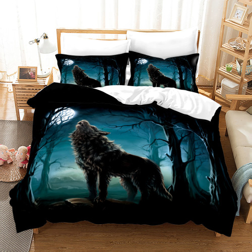 Howling Wolf Bed Set