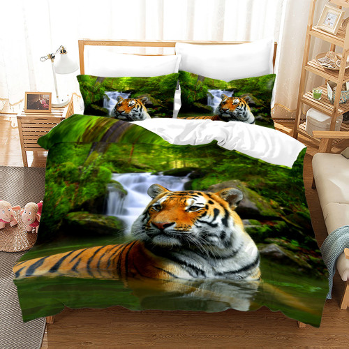 Wild Tiger Bed Set