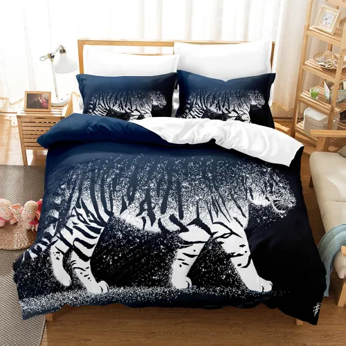 Shining Tiger Bed Set
