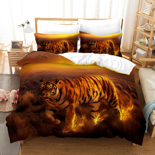 Flame Tiger Bed Set