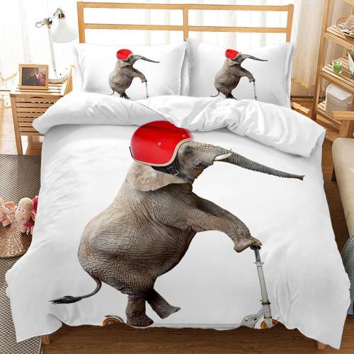 Funny Elephant Bed Set