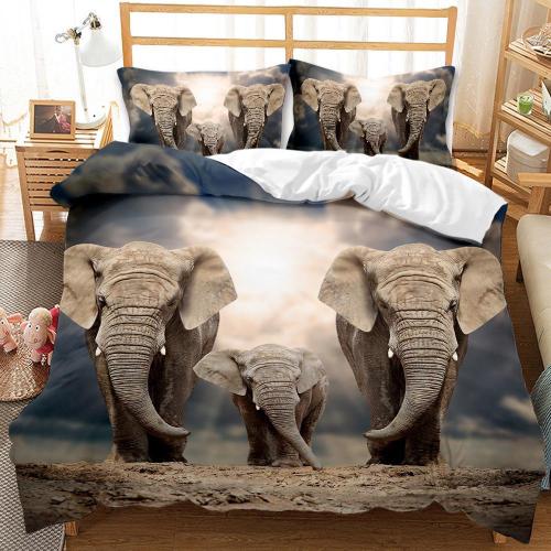 Elephant Family Bed Set