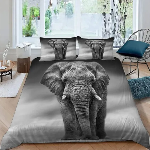 Safari Elephant Bed Set