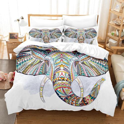 Boho Elephant Bed Set