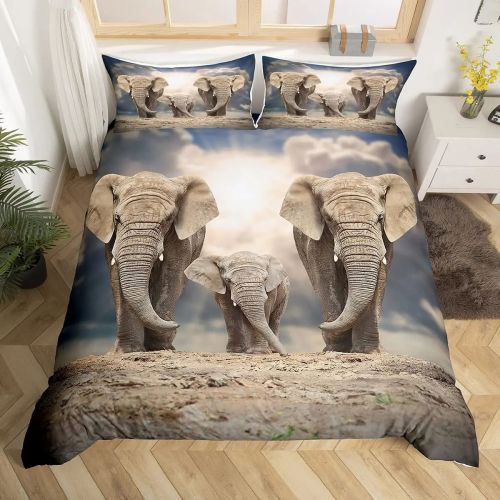 Elephant Family Bed Set