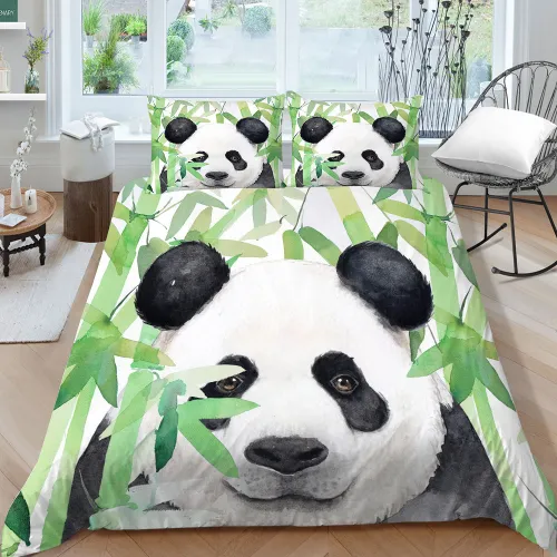 Giant Panda Bed Set
