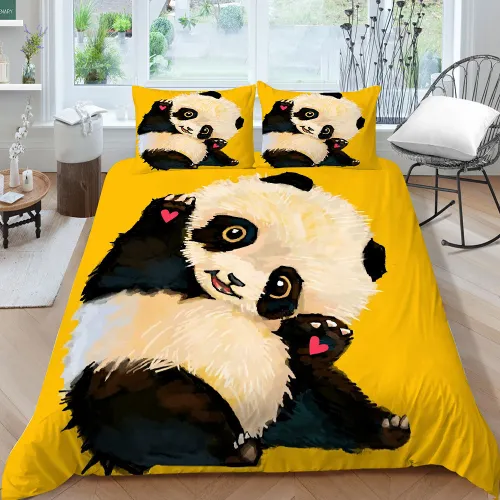 Panda Bed Set