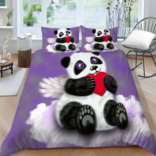 Angel Panda Bed Set