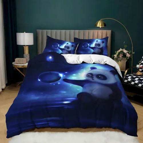Lovely Panda Bed Set