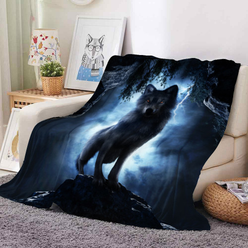Alpha Wolf Blanket