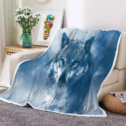 Alpha Wolf Blanket
