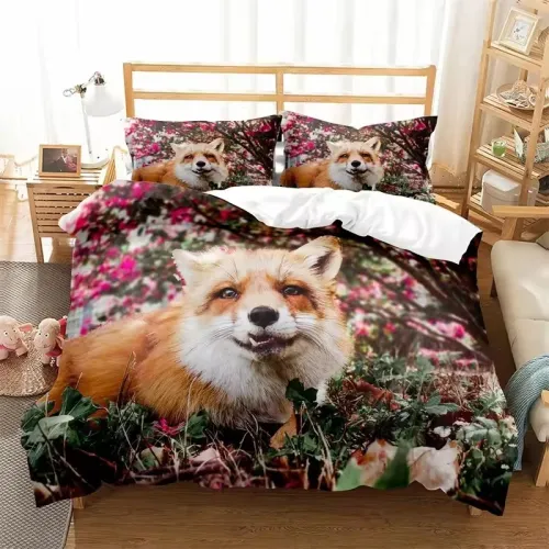 Nature Fox Bed Set