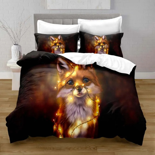 Shining Fox Bed Set