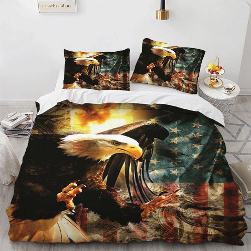 Eagle Pattern Bed Set