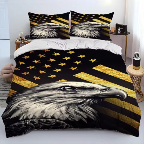 Flag Eagle Bed Set