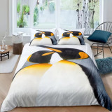 Penguin Couples Bed Set