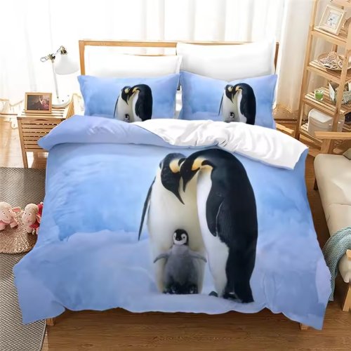 Penguin Family Bed Set