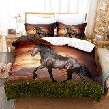 Black Horse Bed Set