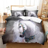 Beautiful Horse Bed Set