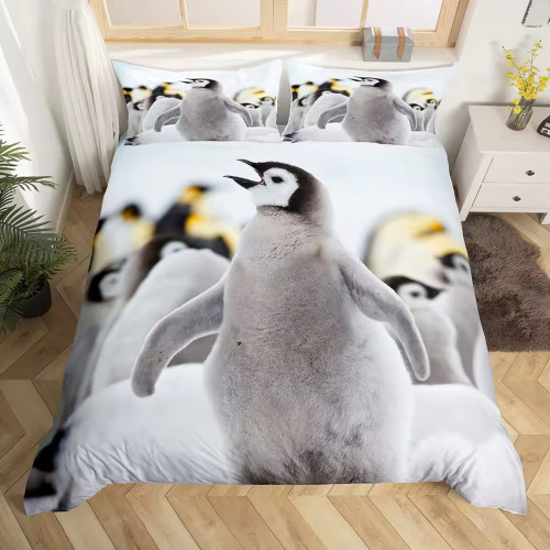 Penguin Baby Bedding Set