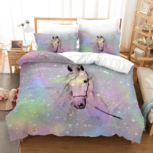 Galaxy Horse Bed Set