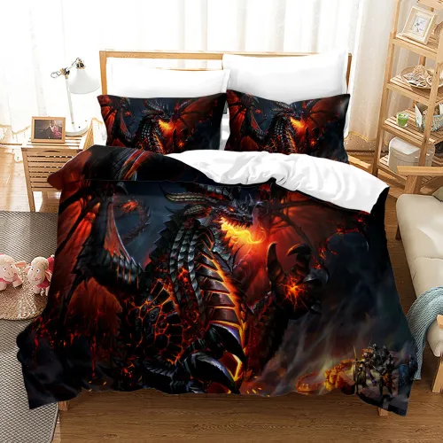 Fire Dragon Bed Set