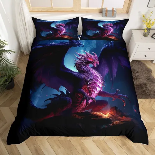 Fantasy Dragon Bed Set