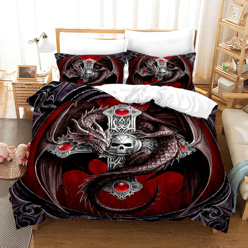 Sword Dragon Bed Set