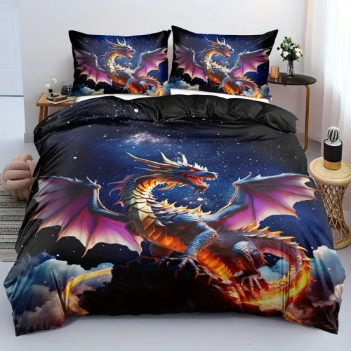 Starry Dragon Bed Set
