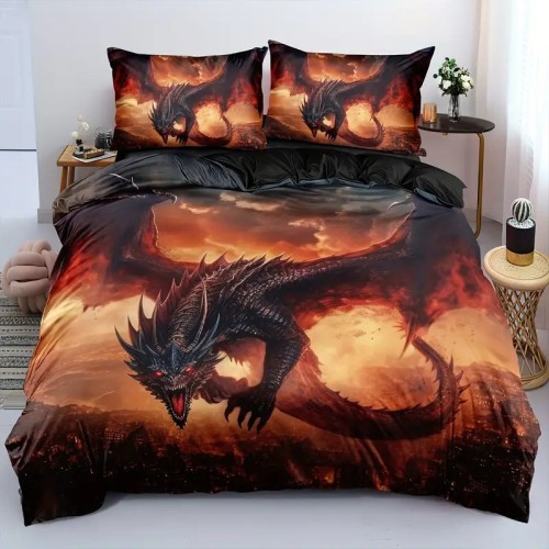 Flying Dragon Bed Set