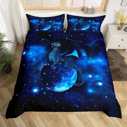 Galaxy Dragon Bed Set