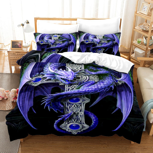 Sword Dragon Bed Set
