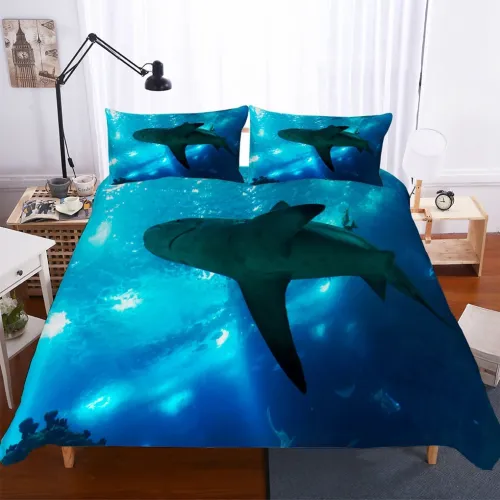 Wild Shark Bed Set