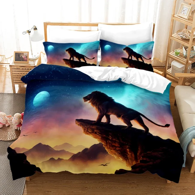 King Lion Bed Set