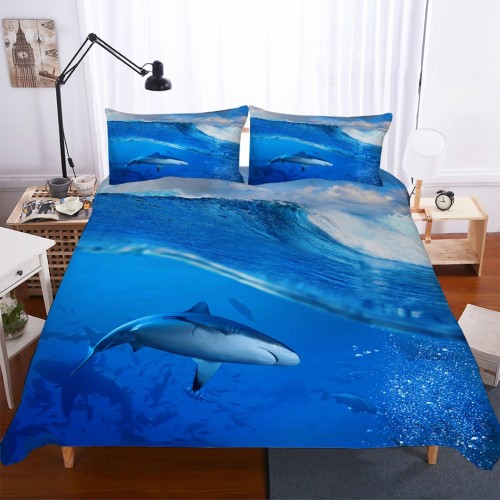 Deep Sea Shark Bedding Set