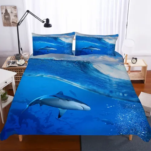 Deep Sea Shark Bedding Set