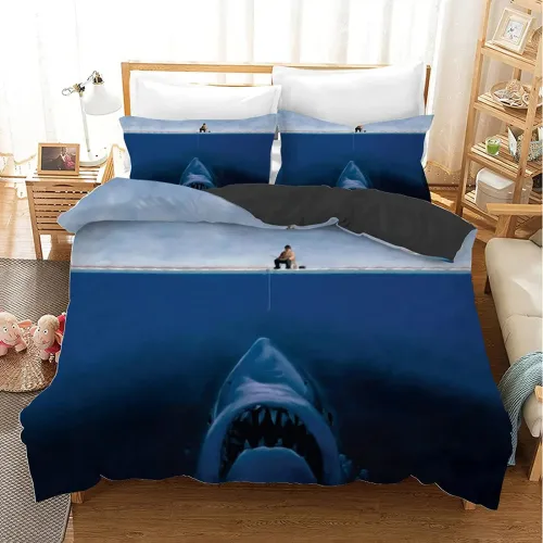 Danger Shark Bed Set
