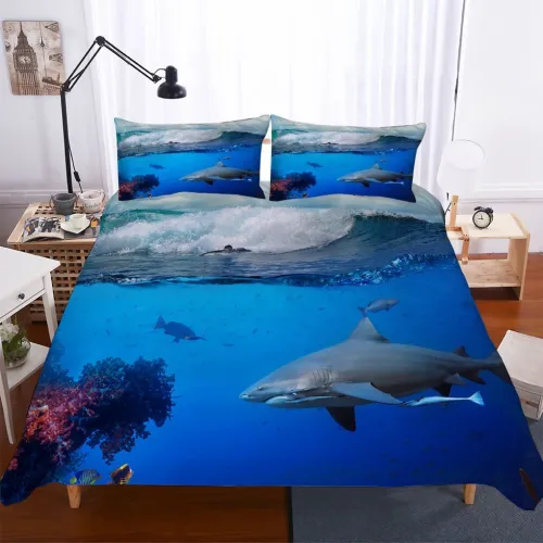 Shark Themed Bed Set