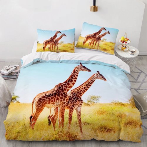 Giraffe Themed Bed Set